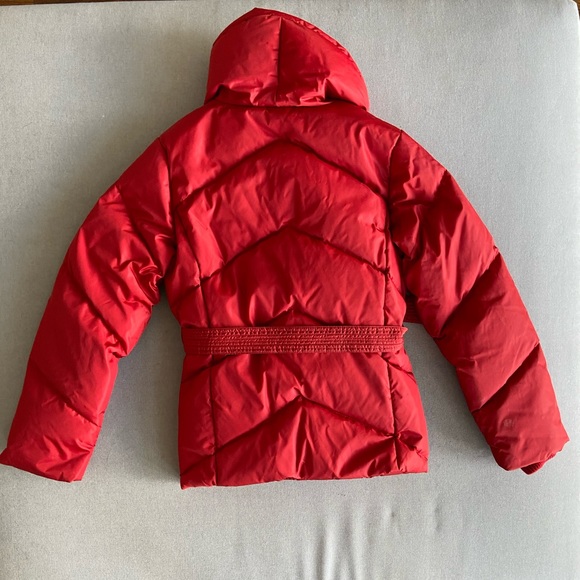 Part two - Red puffer coat - Picture 2 of 6